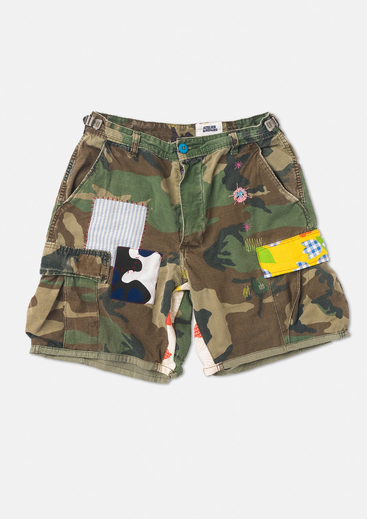 The Camo Cargos on LSD Shorter – Atelier & Repairs